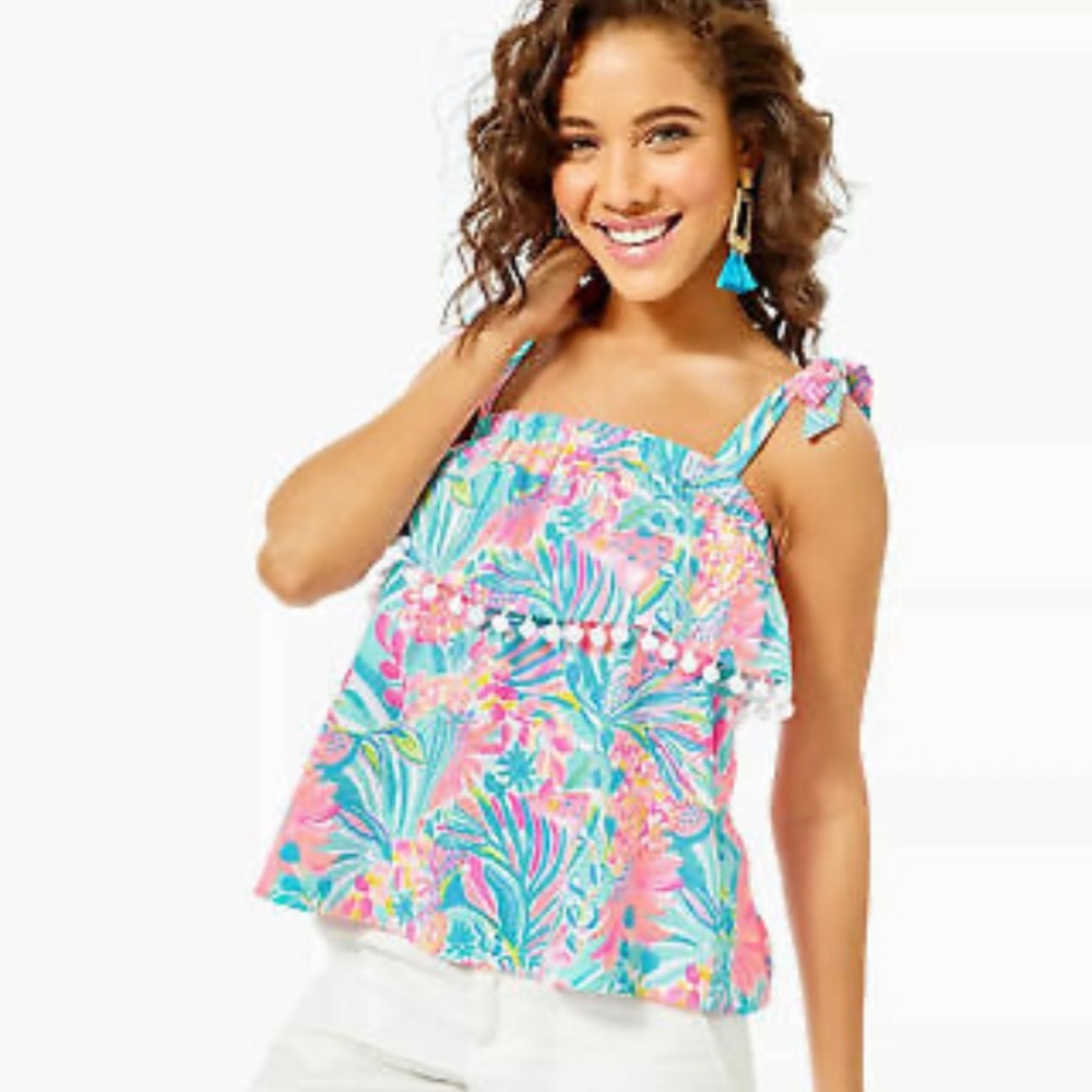 LILLY PULITZER BLOUSE NWOT